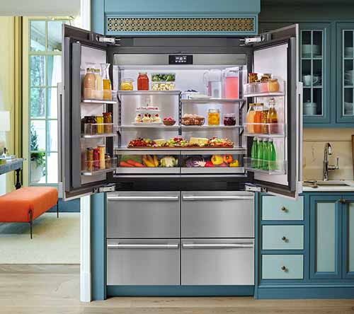 Advantages of French door refrigerators