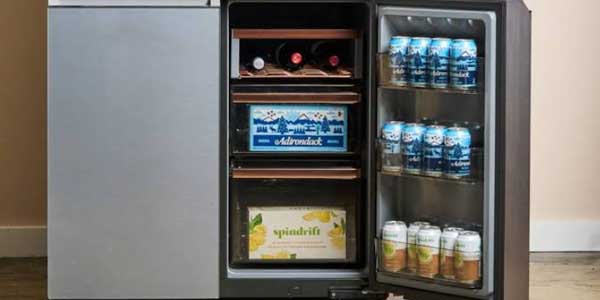 Bottom freezer fridge